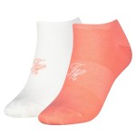 2-Pack Tommy Hilfiger Cotton Blend Logo Sneaker Socks