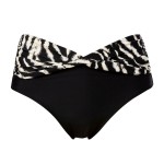 Trofe Artbrush Bikini Midi Brief