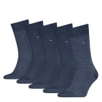 5-Pack Tommy Hilfiger Men Stripe Socks Gift Box