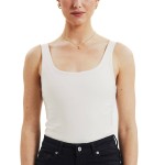 Bread and Boxers Women Tank Top With Scoop Back D1