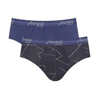 2-Pakning Sloggi For Men Start Midi