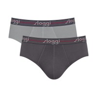 2-Pakning Sloggi For Men Start Midi