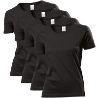4-Pakuotė Stedman Classic Women T-shirt