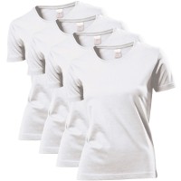 4-Pacote Stedman Classic Women T-shirt