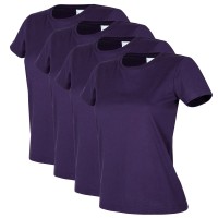 4-Pakuotė Stedman Classic Women T-shirt