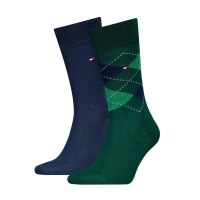 2-Csomagolás Tommy Hilfiger Men Sock Check