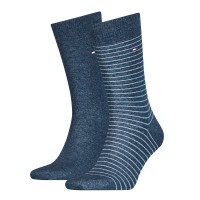 2-Pakning Tommy Hilfiger Men Sock Stripe