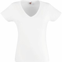 Fruit of the Loom Lady Fit Valueweight V-neck T