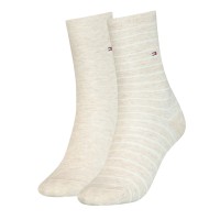 2-Paquet Tommy Hilfiger Classic Small Stripe Socks 