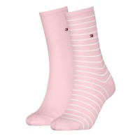 2-Paquet Tommy Hilfiger Classic Small Stripe Socks 
