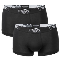 2-Pacchetto Emporio Armani Stretch Cotton Trunk