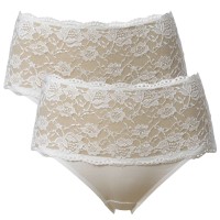2-Balit Trofe Lace Maxi Briefs