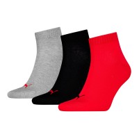 3-Pakning Puma Quarter Socks