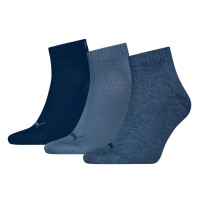3-Pakning Puma Quarter Socks