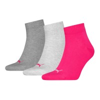 3-Pakning Puma Quarter Socks