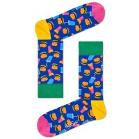 3-er-Pack Happy Socks Hamburger Sock