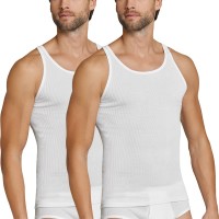 2-Pakning Schiesser Original Classics Double Rib Undershirts