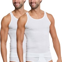 2-er-Pack Schiesser Original Classics Fine Rib Undershirts
