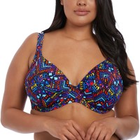 Elomi Swim Aztec Plunge Bikini Top