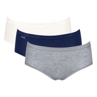 3-Pakuotė Sloggi Basic Plus Midi Colored