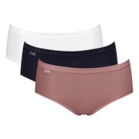 3-Pakuotė Sloggi Basic Plus Midi Colored
