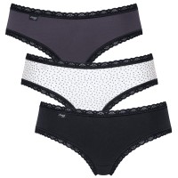 3-Pacote Sloggi 24 7 Weekend Hipster