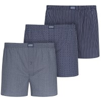 3-Csomagolás Jockey Woven Soft Poplin Boxer Shorts 3XL-6XL