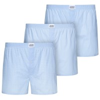 3-Csomagolás Jockey Woven Soft Poplin Boxer Shorts 3XL-6XL