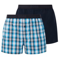 2-Pakk BOSS Woven Boxer Shorts With Fly