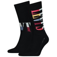 2-Pak Levis Logo Retro Regular Socks