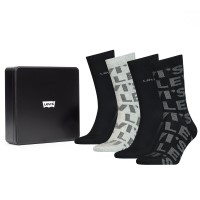 4-Csomagolás Levis Logo Regular Giftbox Socks
