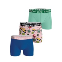 3-Csomagolás Björn Borg Cotton Stretch Shorts For Boys 2033