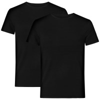 2-Pacote Resteröds Bamboo Crew Neck Slim Fit