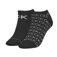 2-Pakkaus Calvin Klein Callie Sneaker Logo Sock