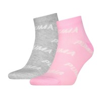2-stuks verpakking Puma BWT Quarter Sock 