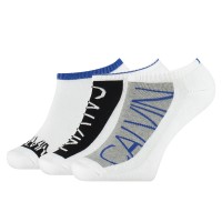 3-Balit Calvin Klein Jasper No Show Sock