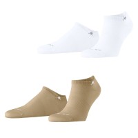 2-Pakning Burlington Everyday Sneaker Organic Cotton Sock