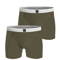 2-Pakuotė Björn Borg Cotton Stretch Rib Boxer