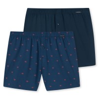 2-Balit Schiesser Fun Prints Boxer Shorts 