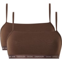 2-er-Pack Calvin Klein One Cotton Unlined Plus Bralette