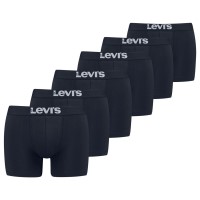 6-Csomagolás Levis Solid Basic Cotton Boxer