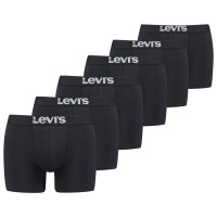 6-Csomagolás Levis Solid Basic Cotton Boxer