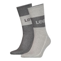 2-Pacchetto Levis Organic Cotton Crew Sock 