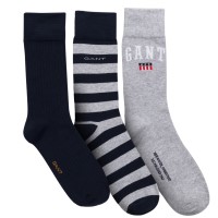 3-Balit Gant Cotton Socks Gift Box