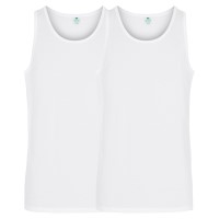 2-er-Pack Dovre Organic Cotton Singlet