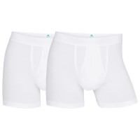 2-Pack Dovre Organic Cotton Boxer With Fly
