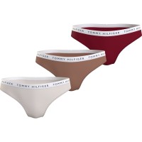 3-Pakk Tommy Hilfiger Recycled Essentials Bikini 