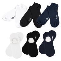 6-Balit Topeco Men Cotton Sneaker And No Show Sock