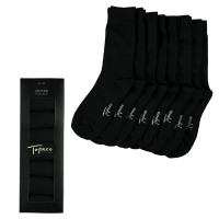 8-Balit Topeco Men Cotton Basic Crew Socks