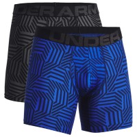 2-Pakk Under Armour Tech 6in Novelty Boxer